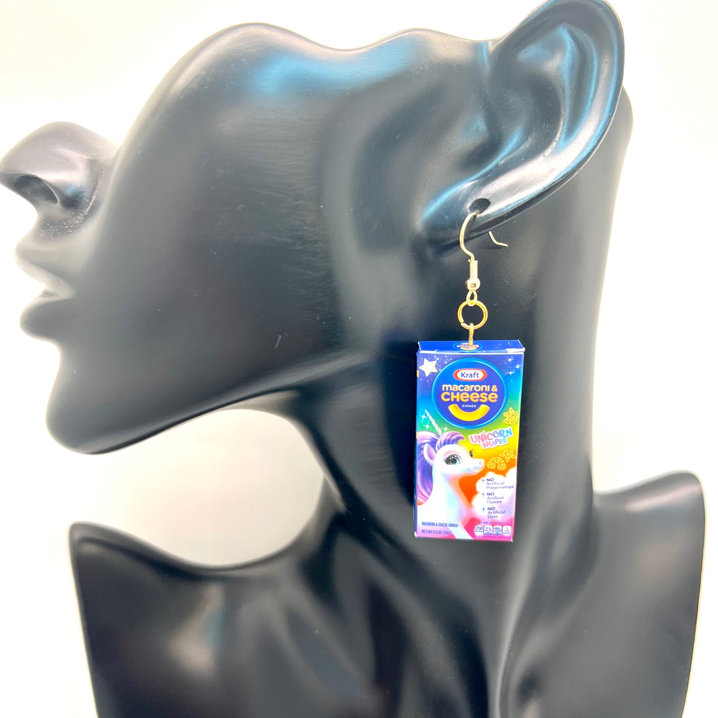 Unicorn Mac & Cheese Earrings
