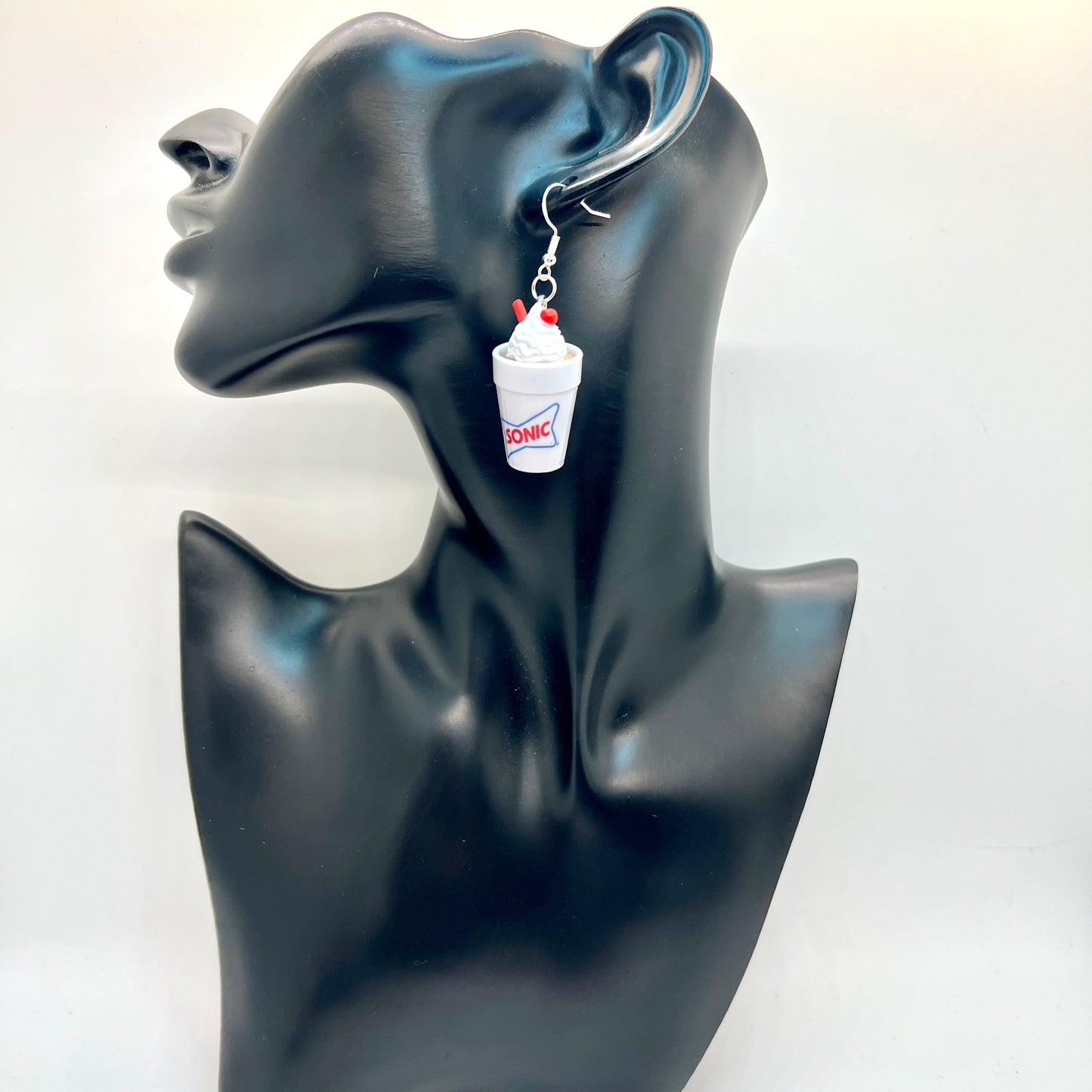 Sonic Milkshake Cup Earrings