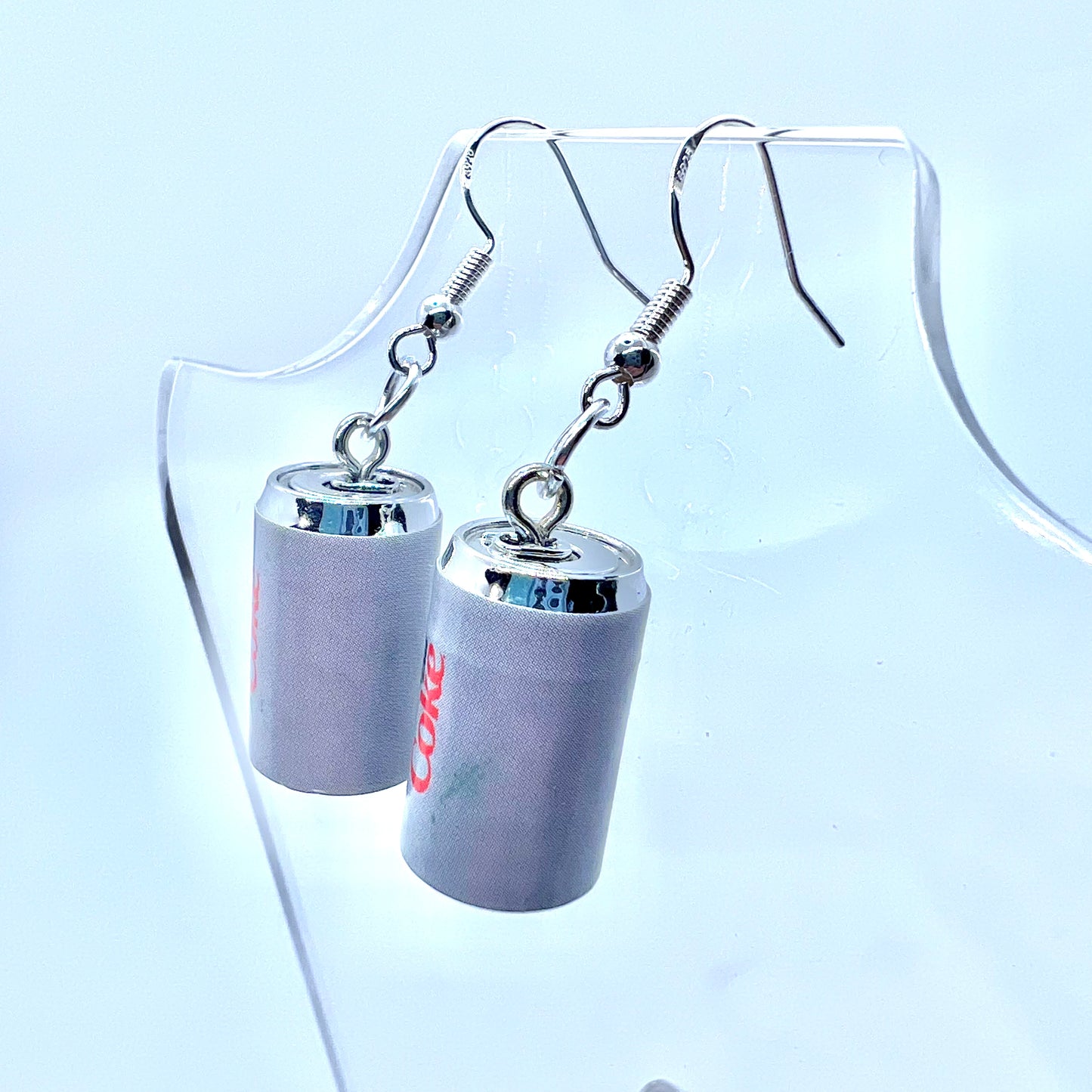 Diet Coke Coca Cola Earrings