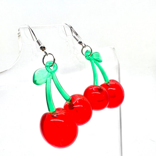 Cherry Fruit Earrings