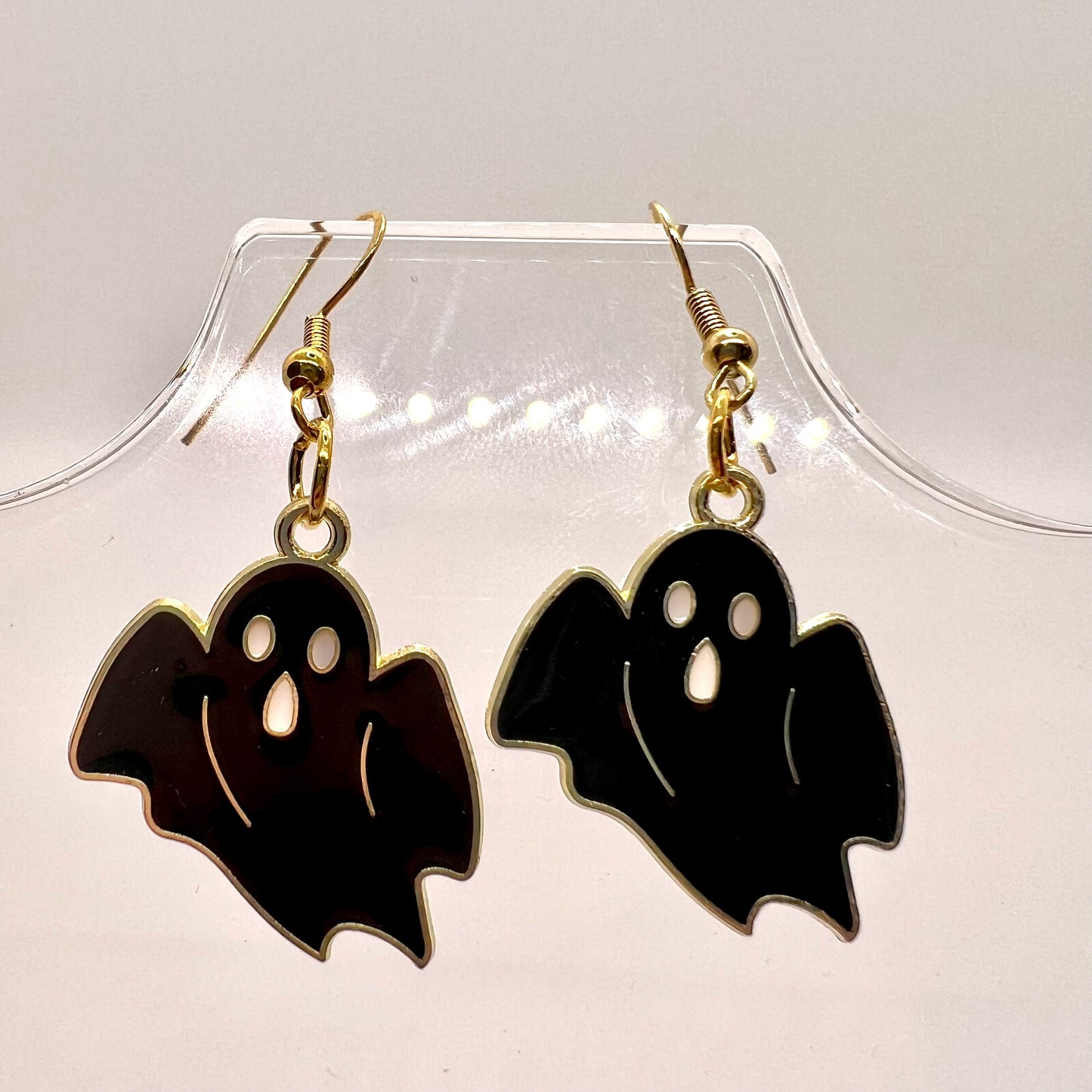Black Bat Earrings
