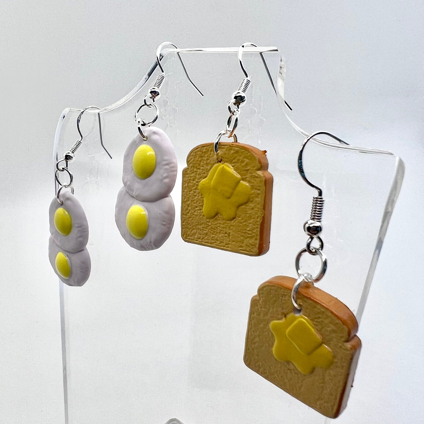Eggs & Toast Earrings