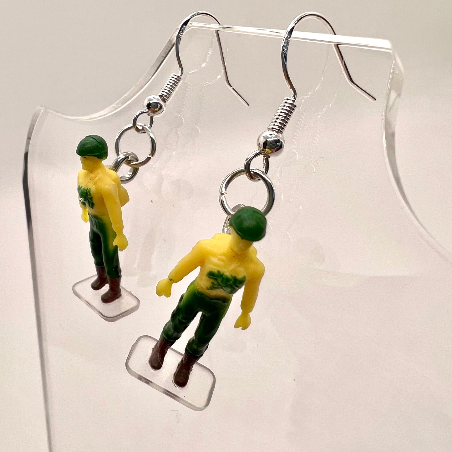 G.I. Joe Army Man Earrings