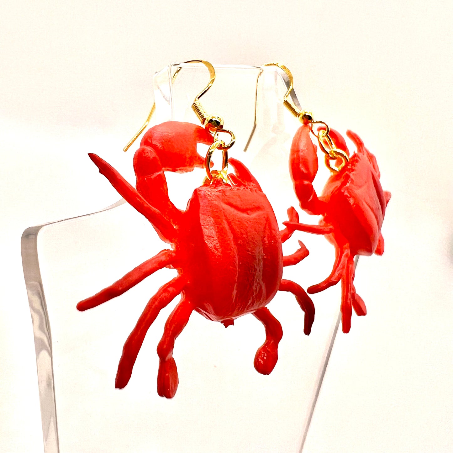 Red Crab Cajun Earrings