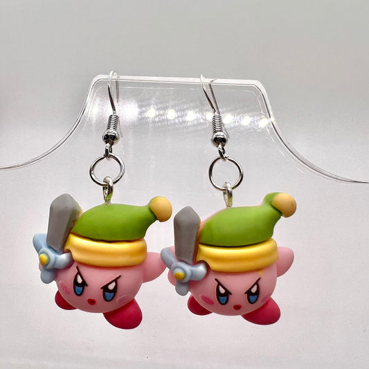 Kirby / Link Earrings