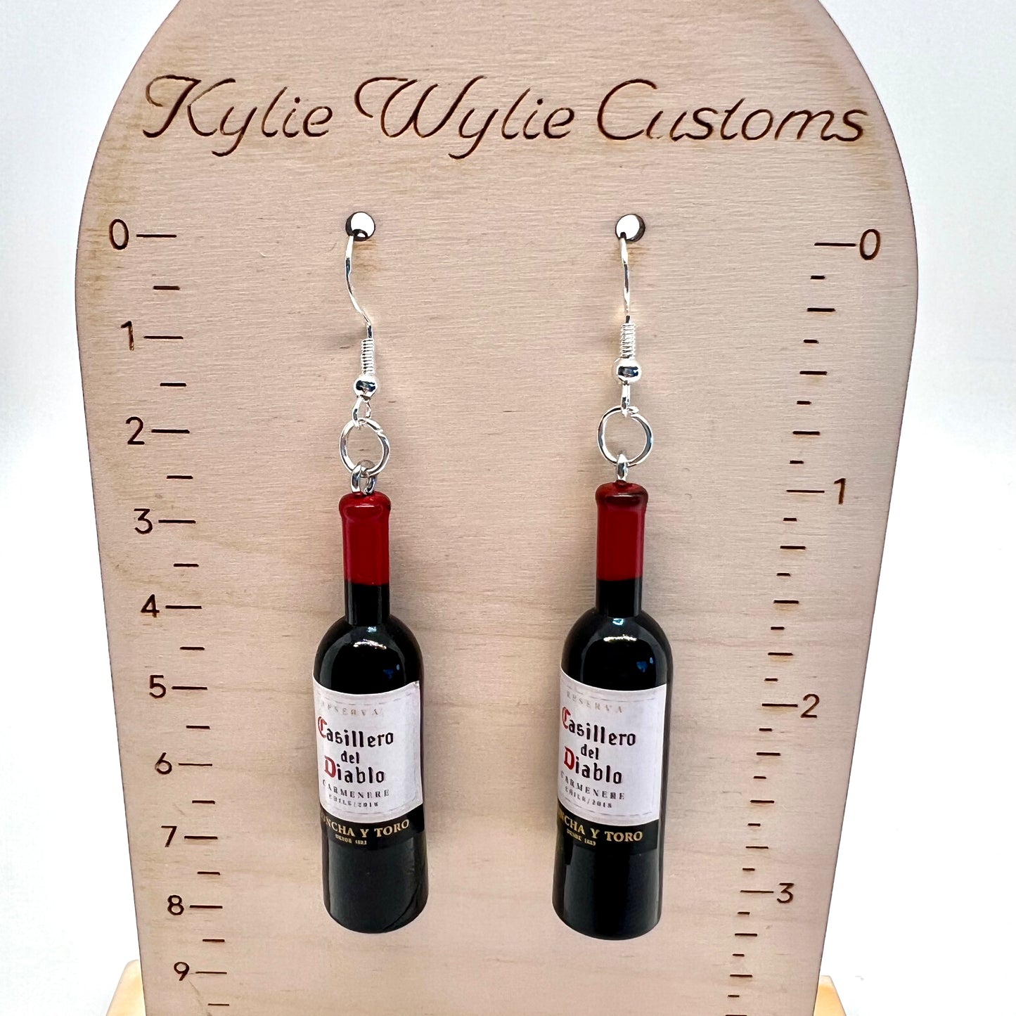 Wine Earrings