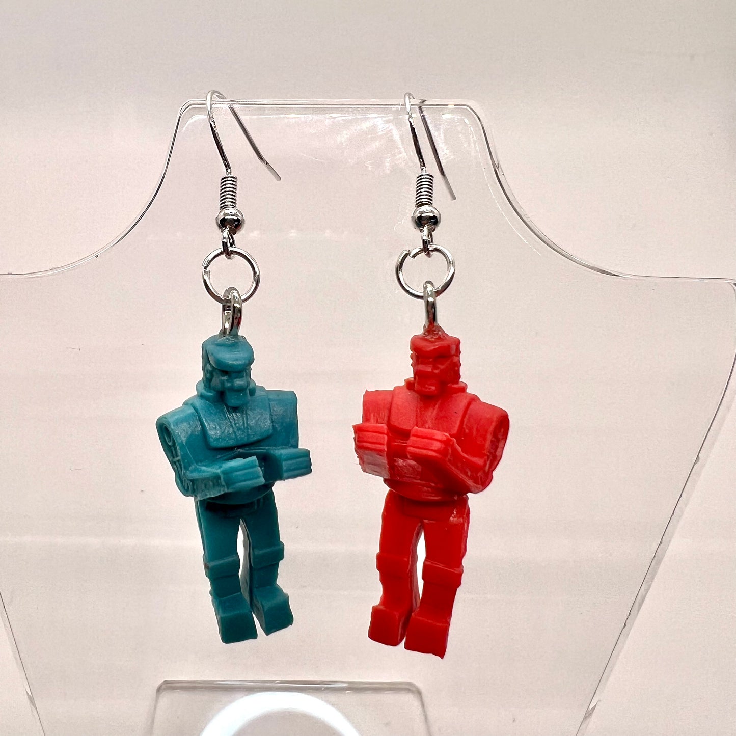 Rock Em, Sock Em Robot Earrings