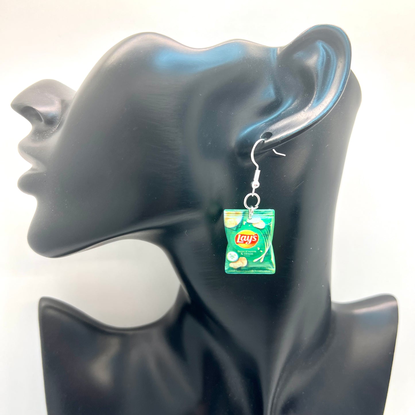 Lays Chip Bag Earrings