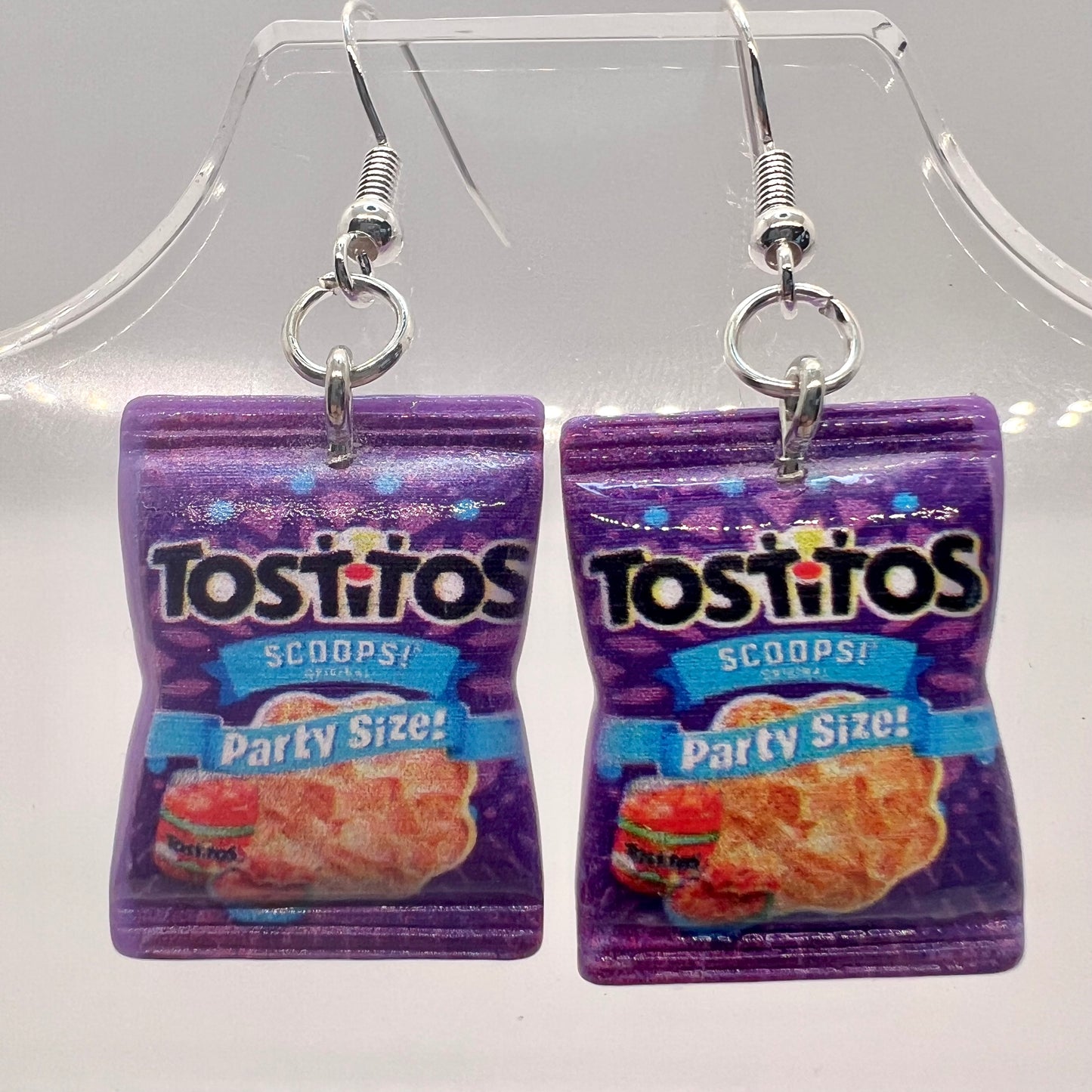 Tostitos Chip Bag Earrings