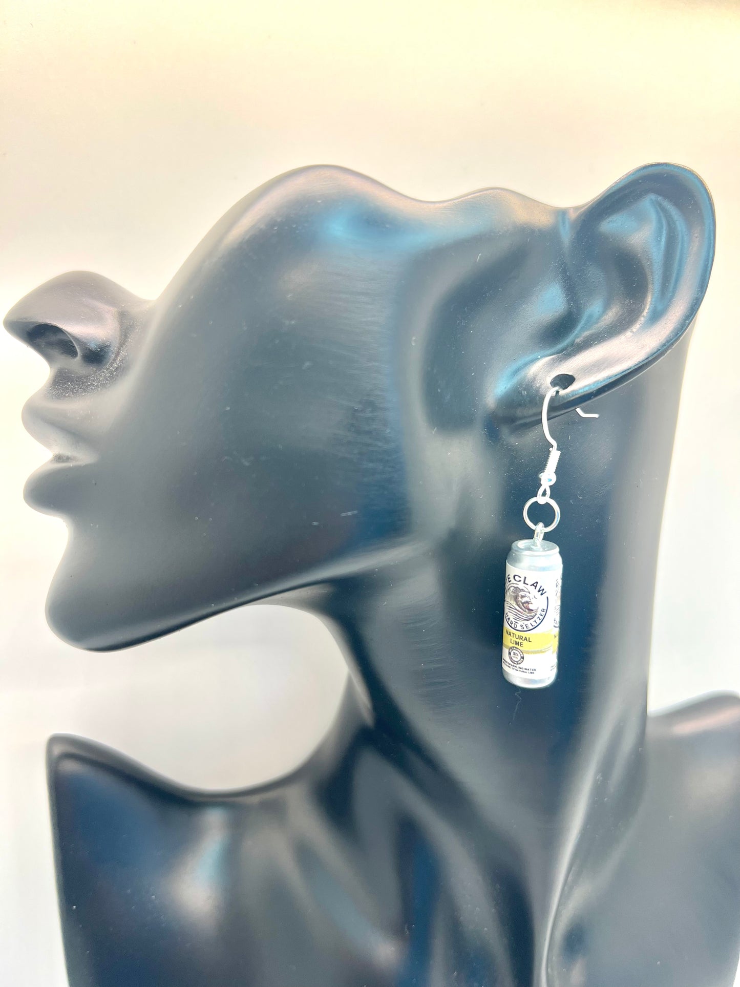 Hard Seltzer Drink Can Earrings