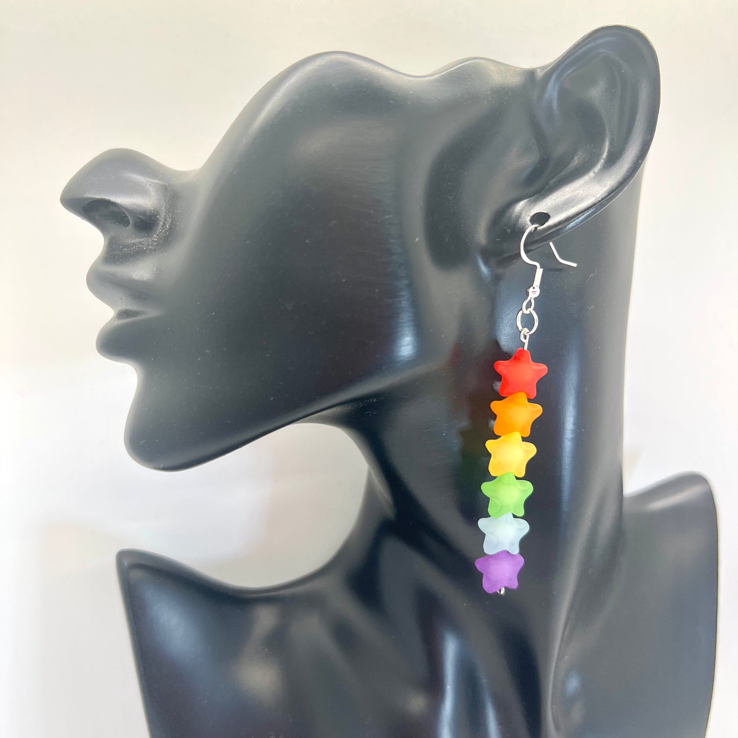 Rainbow Star Earrings