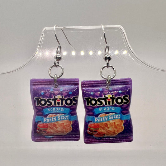 Tostitos Chip Bag Earrings