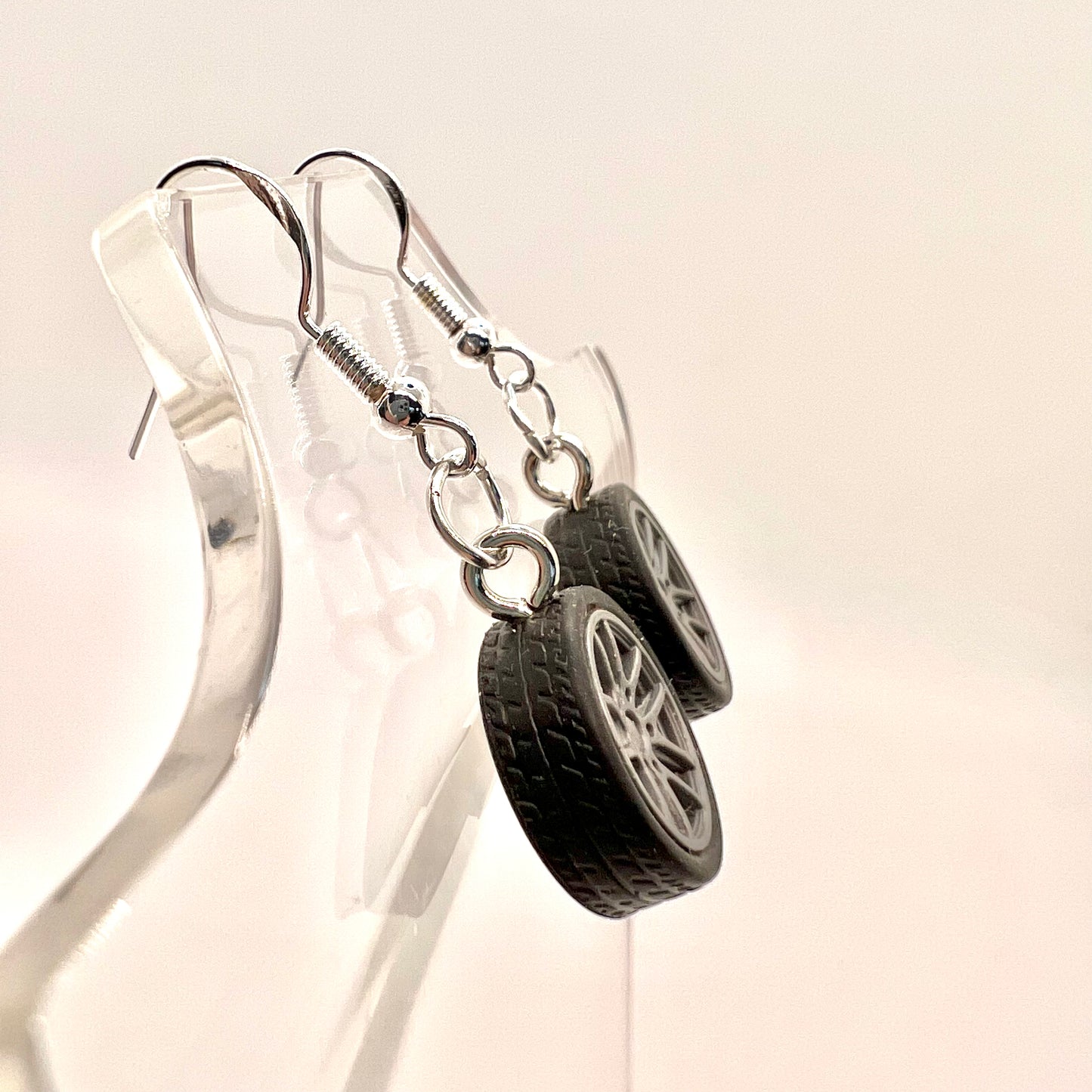 Car Wheel Earrings