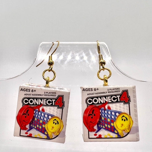 Connect Four Earrings