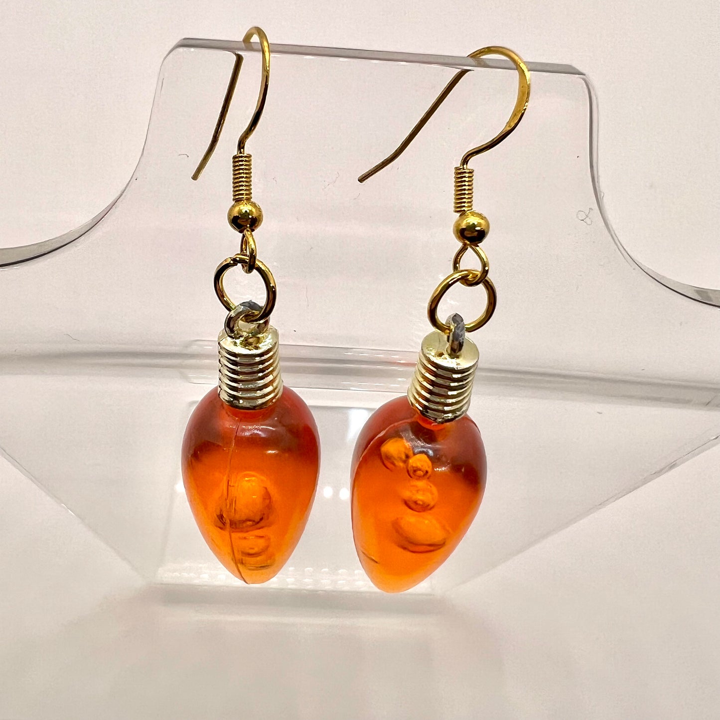 Christmas Light Bulb Earrings