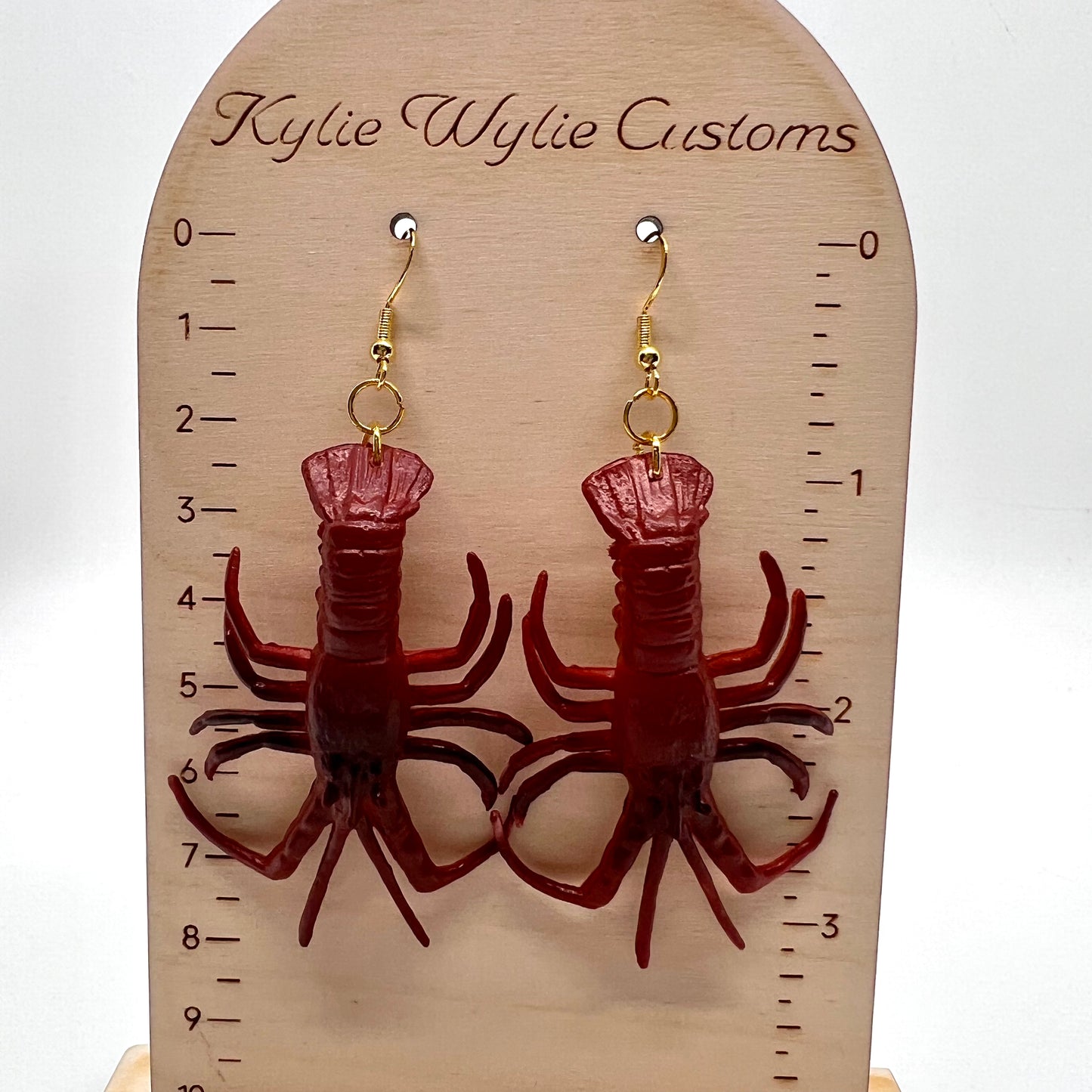 Cajun Crawfish Earrings