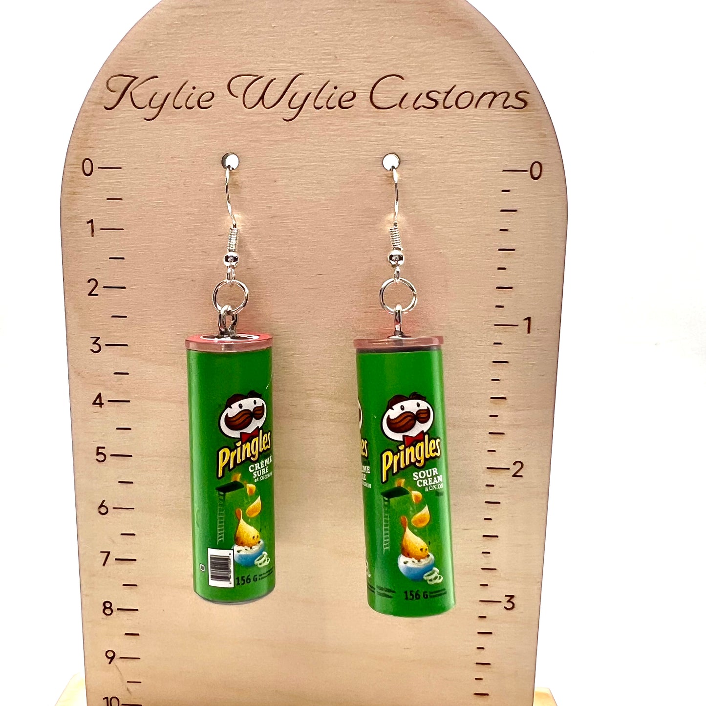 Pringles Can Earrings