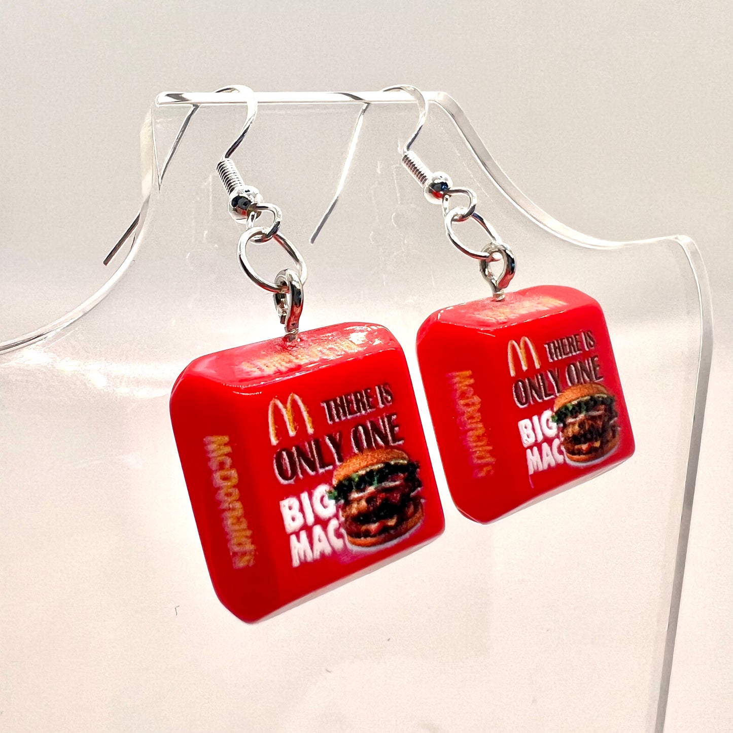 McDonalds Big Mac Earrings