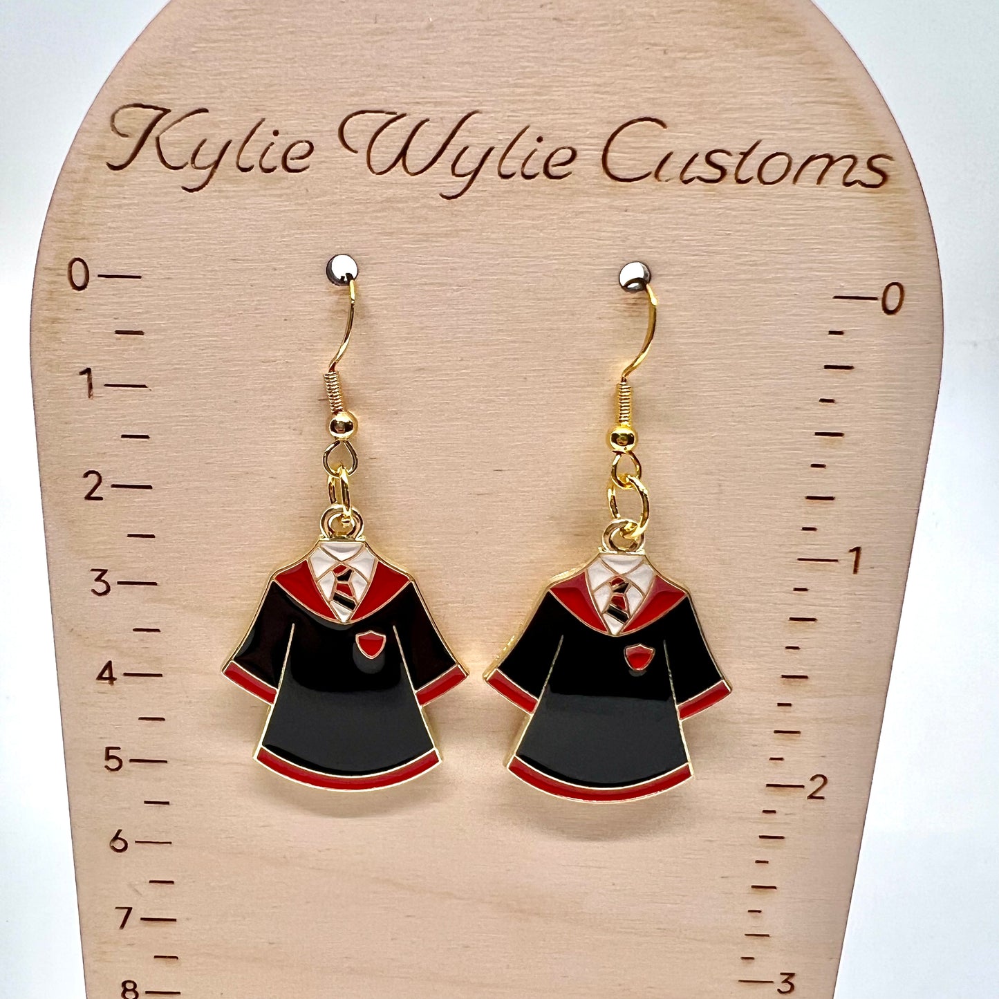 Gryffindor Wizard Robe Earrings