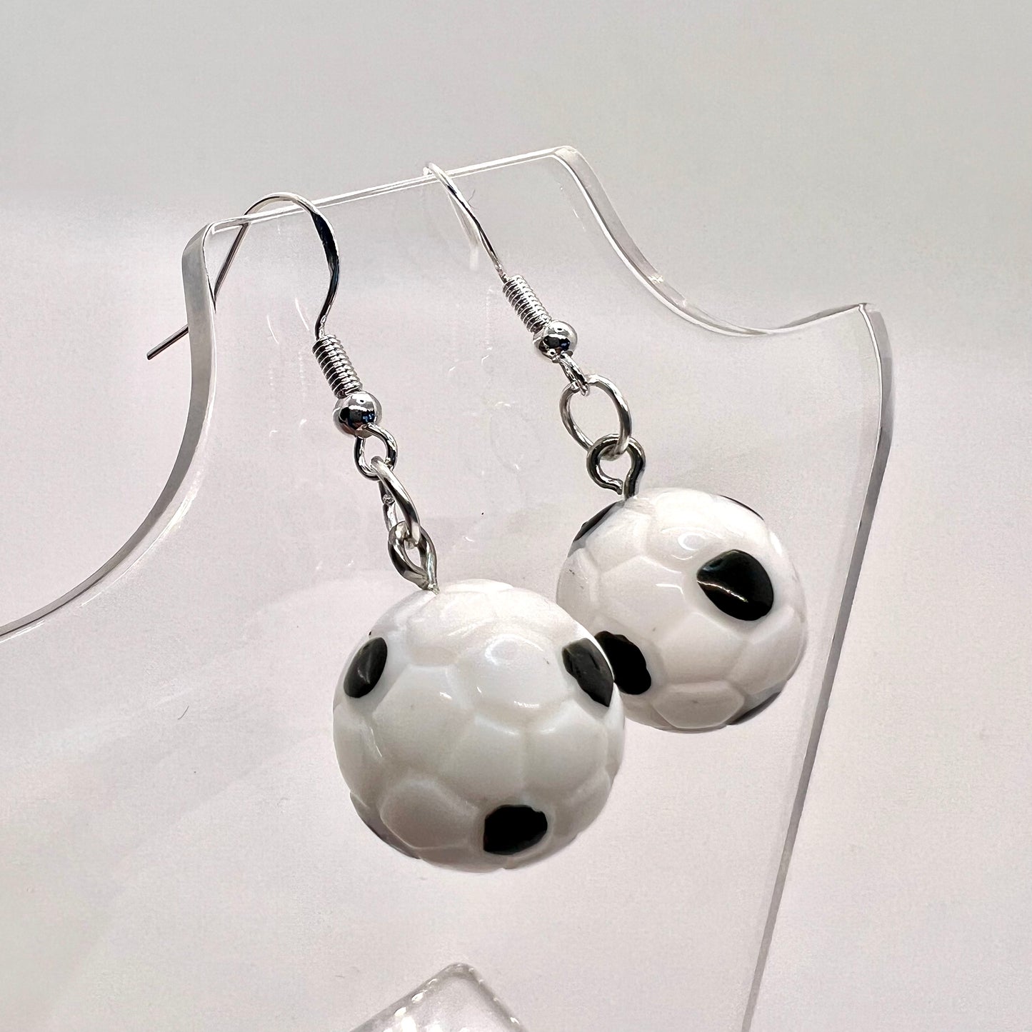 Soccer Ball Earrings
