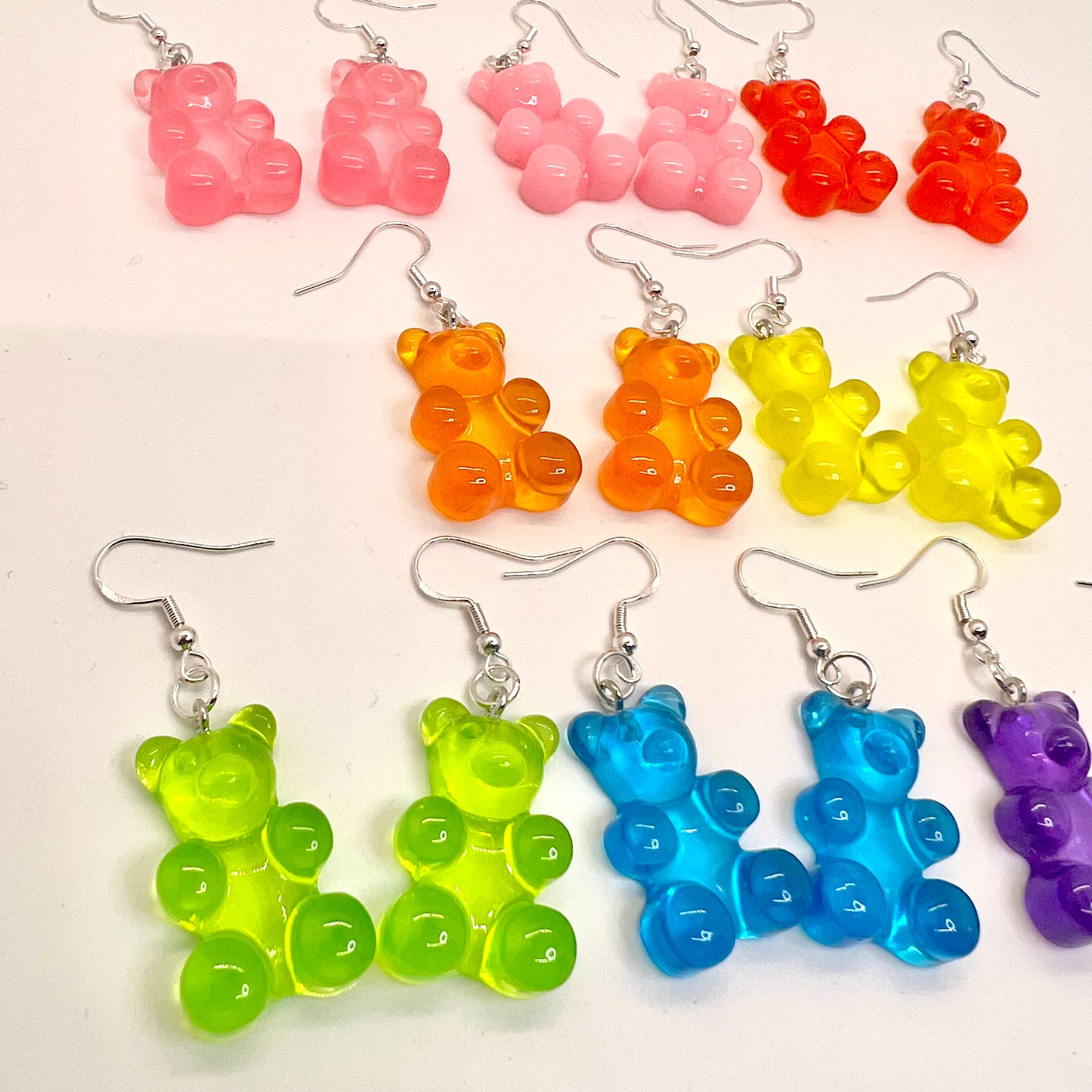 Giant Gummy Bear Earrings