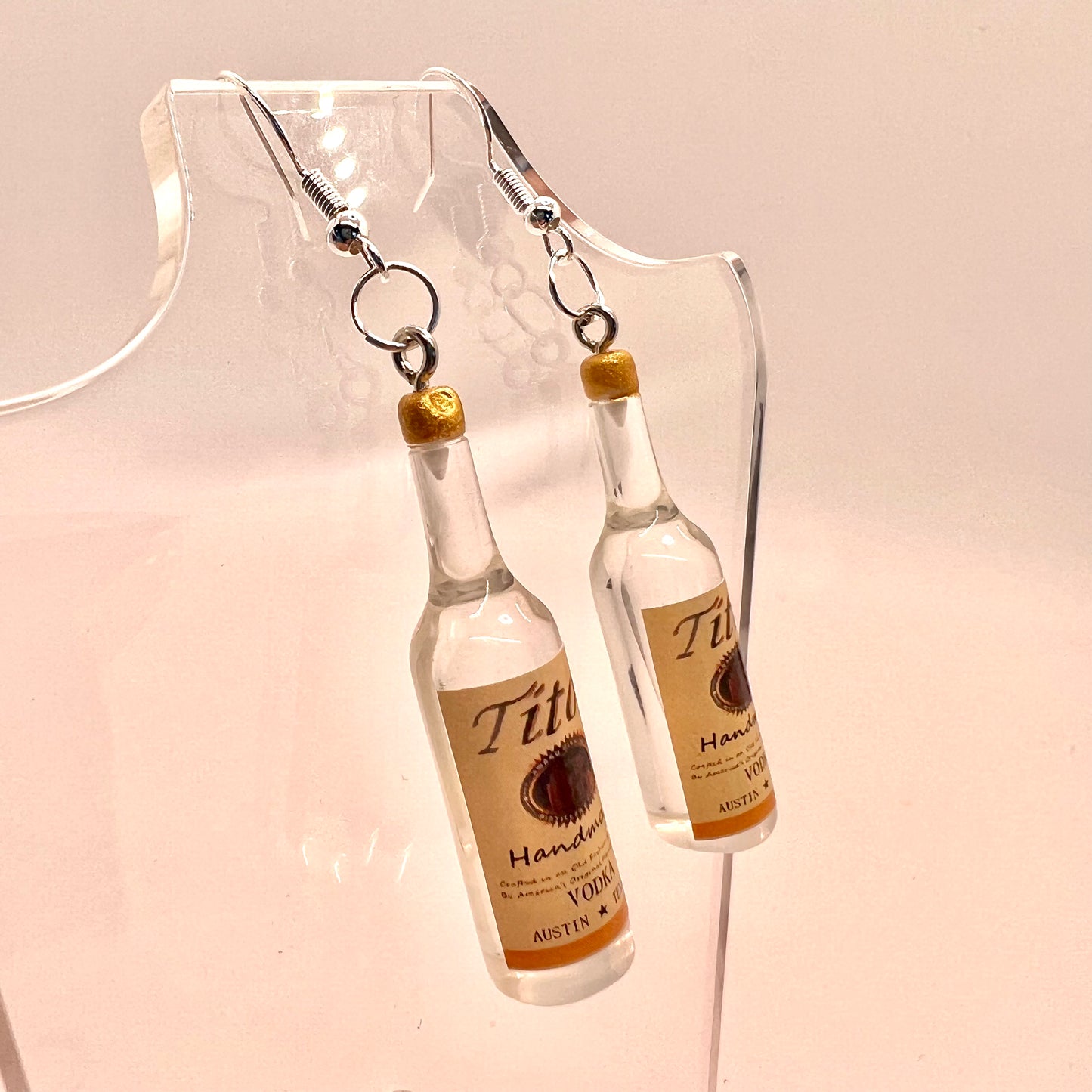 Tito’s Bottle Earrings