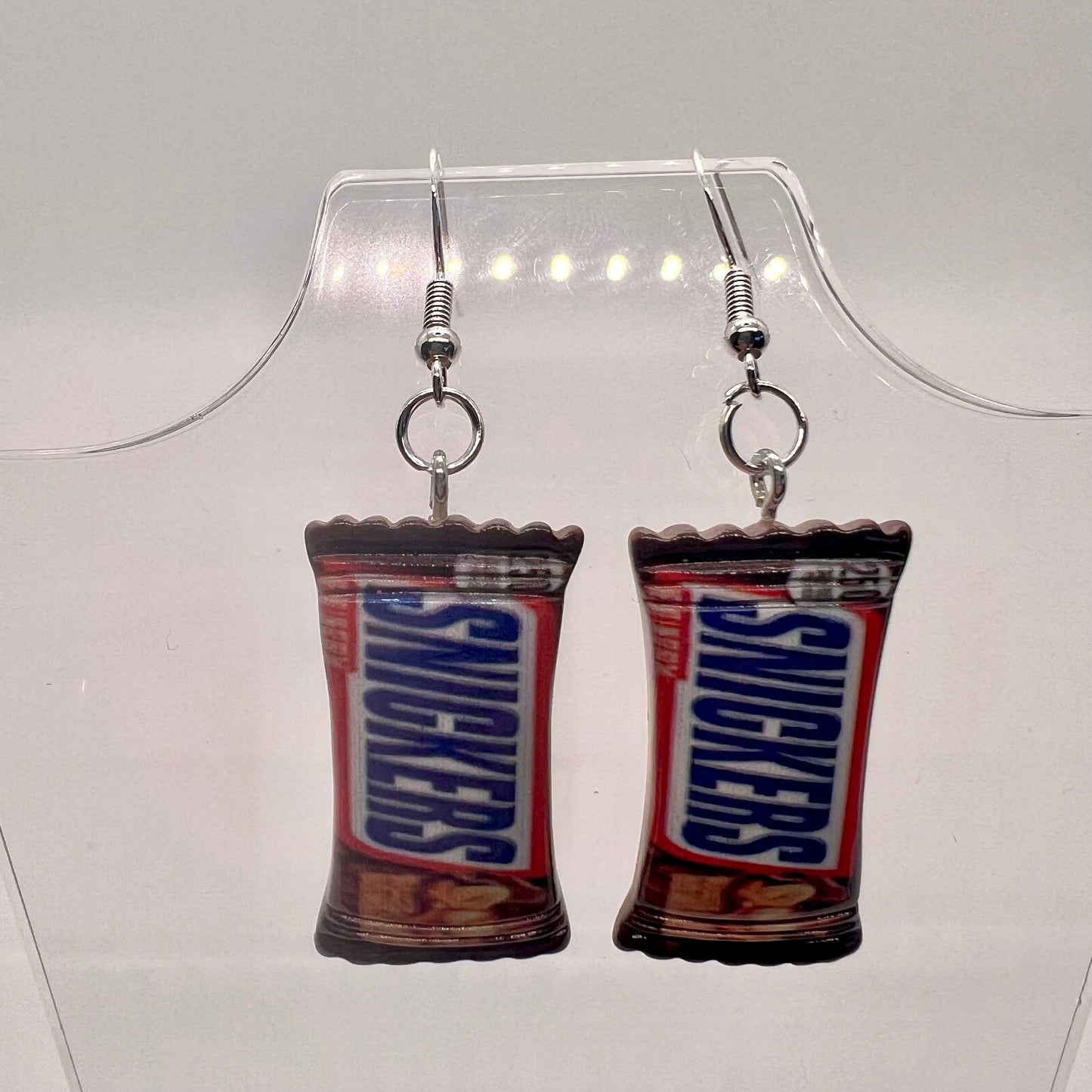 Snickers Candy Bar Earrings