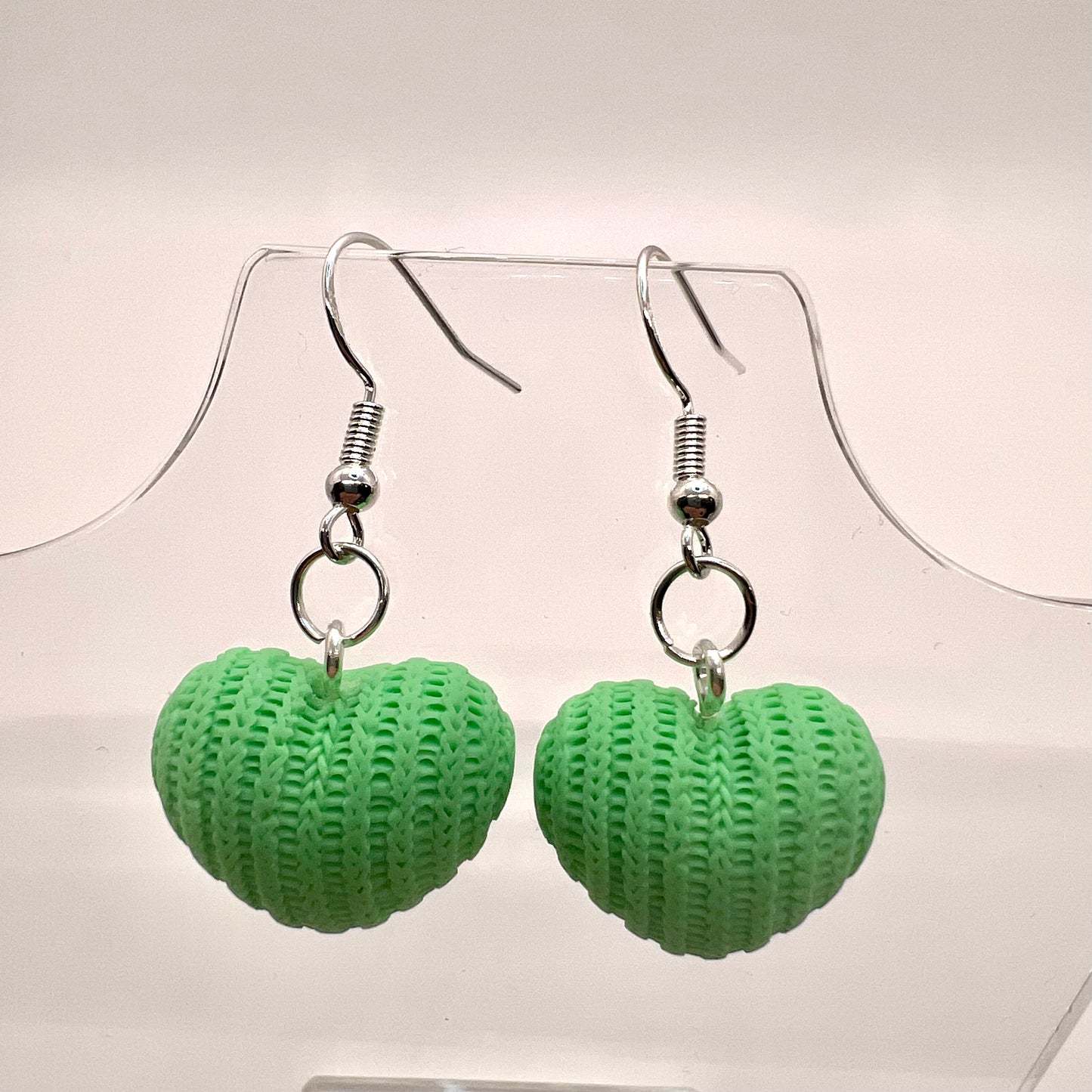 Sweater Heart Earrings