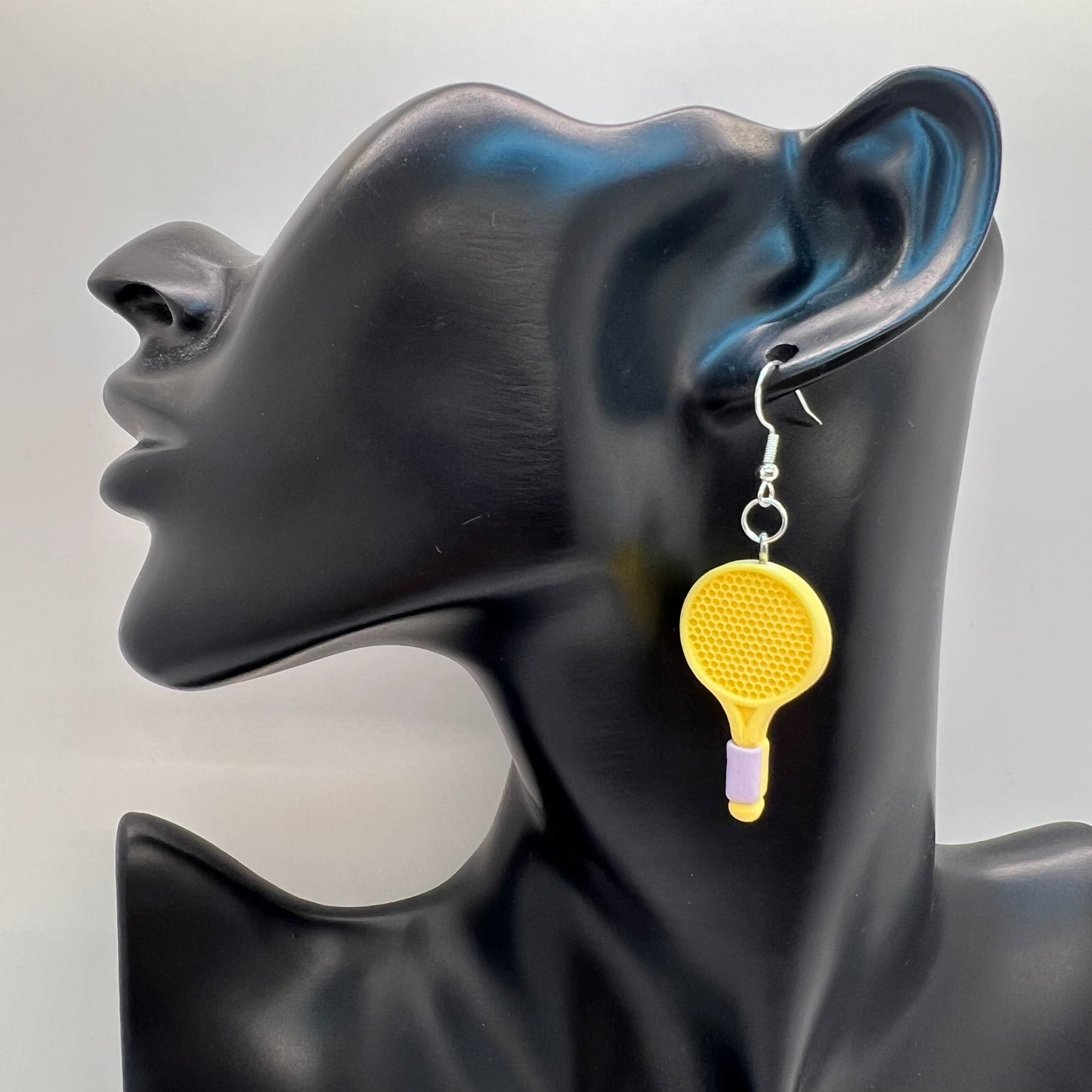 Badminton Racket Earrings