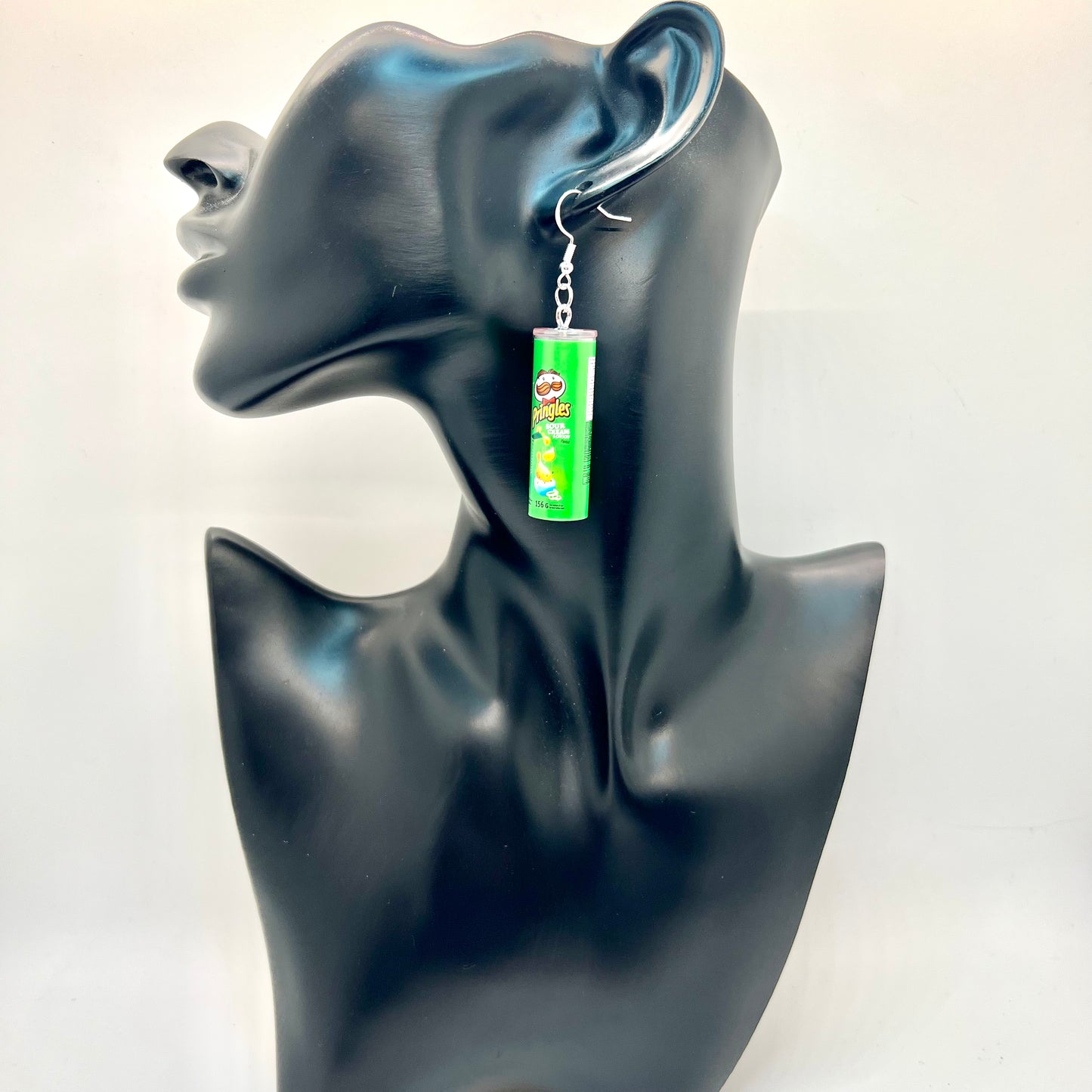 Pringles Can Earrings
