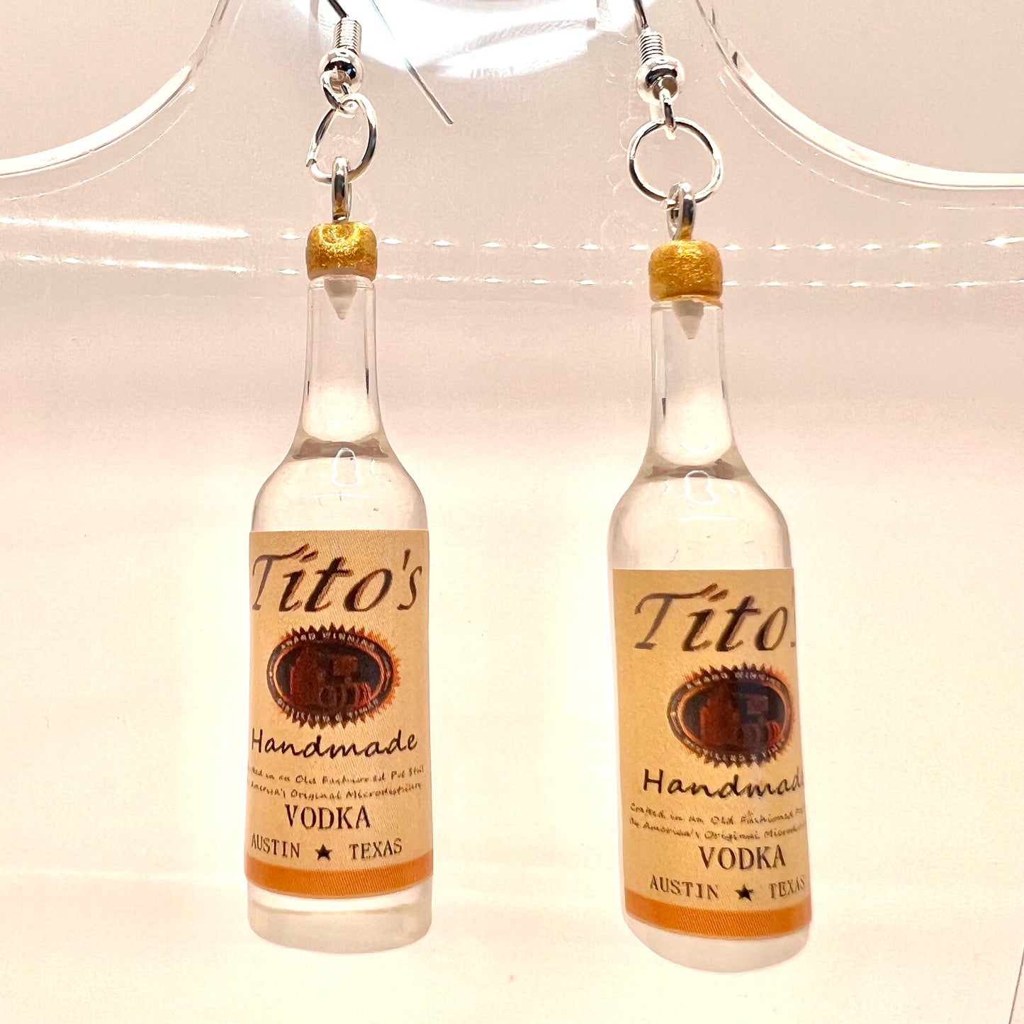 Tito’s Bottle Earrings