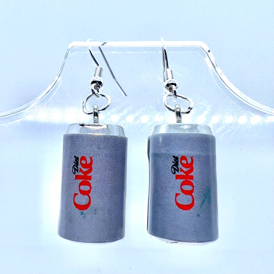 Diet Coke Coca Cola Earrings