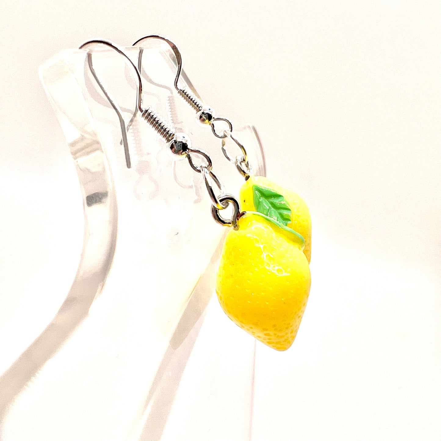 Lemon Fruit Earrings