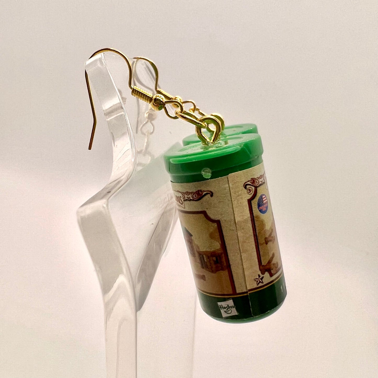 Lincoln Logs Earrings