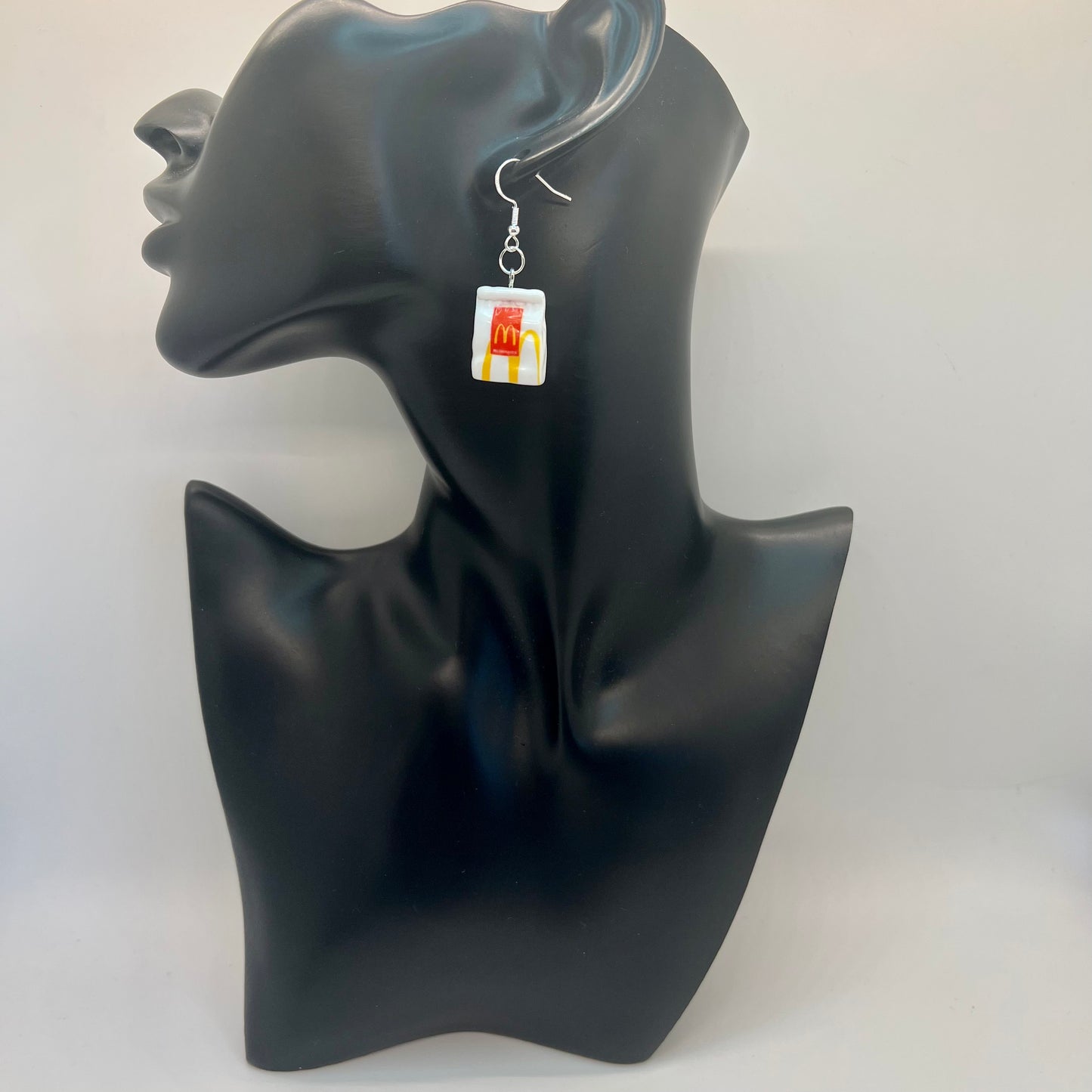 McDonalds Bag Earrings