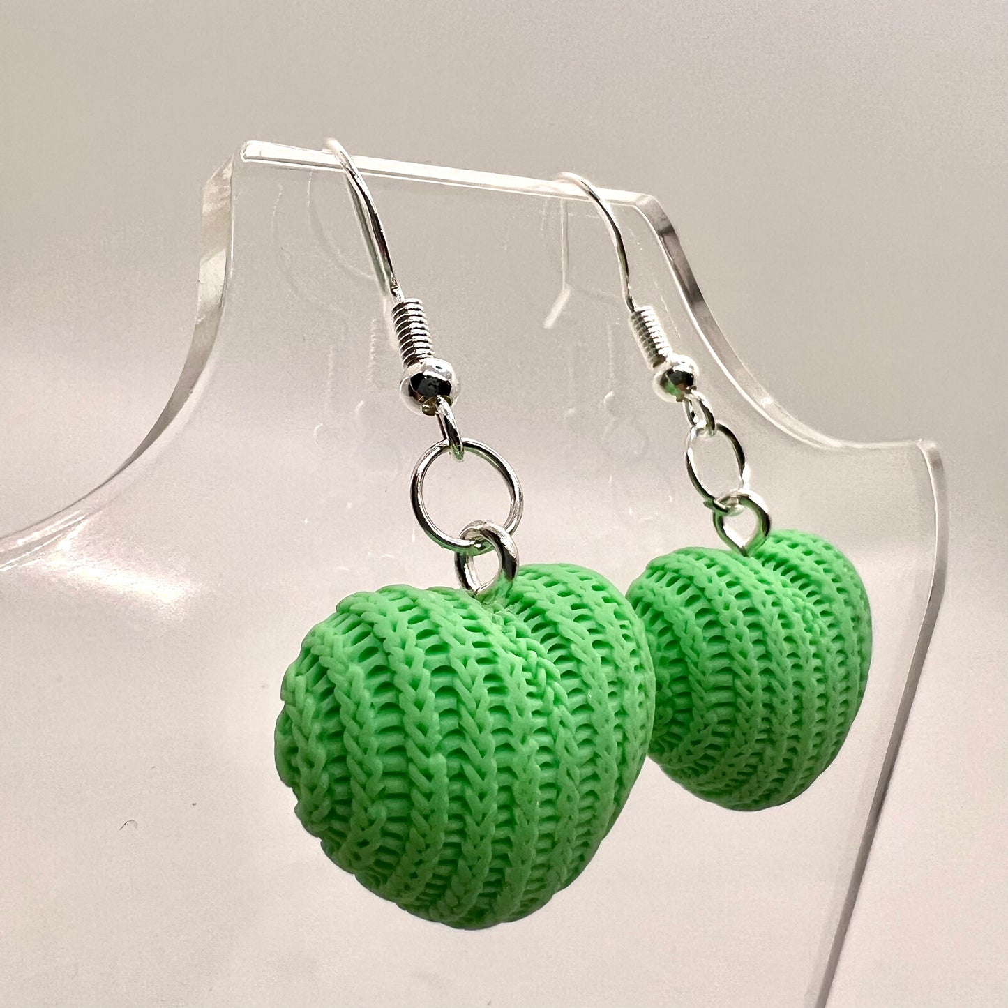 Sweater Heart Earrings
