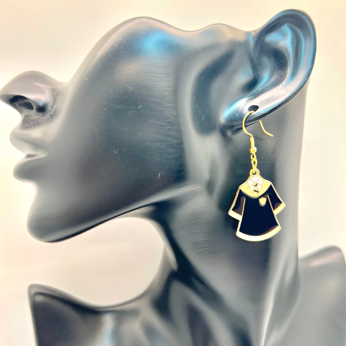 Hufflepuff Wizard Robe Earrings