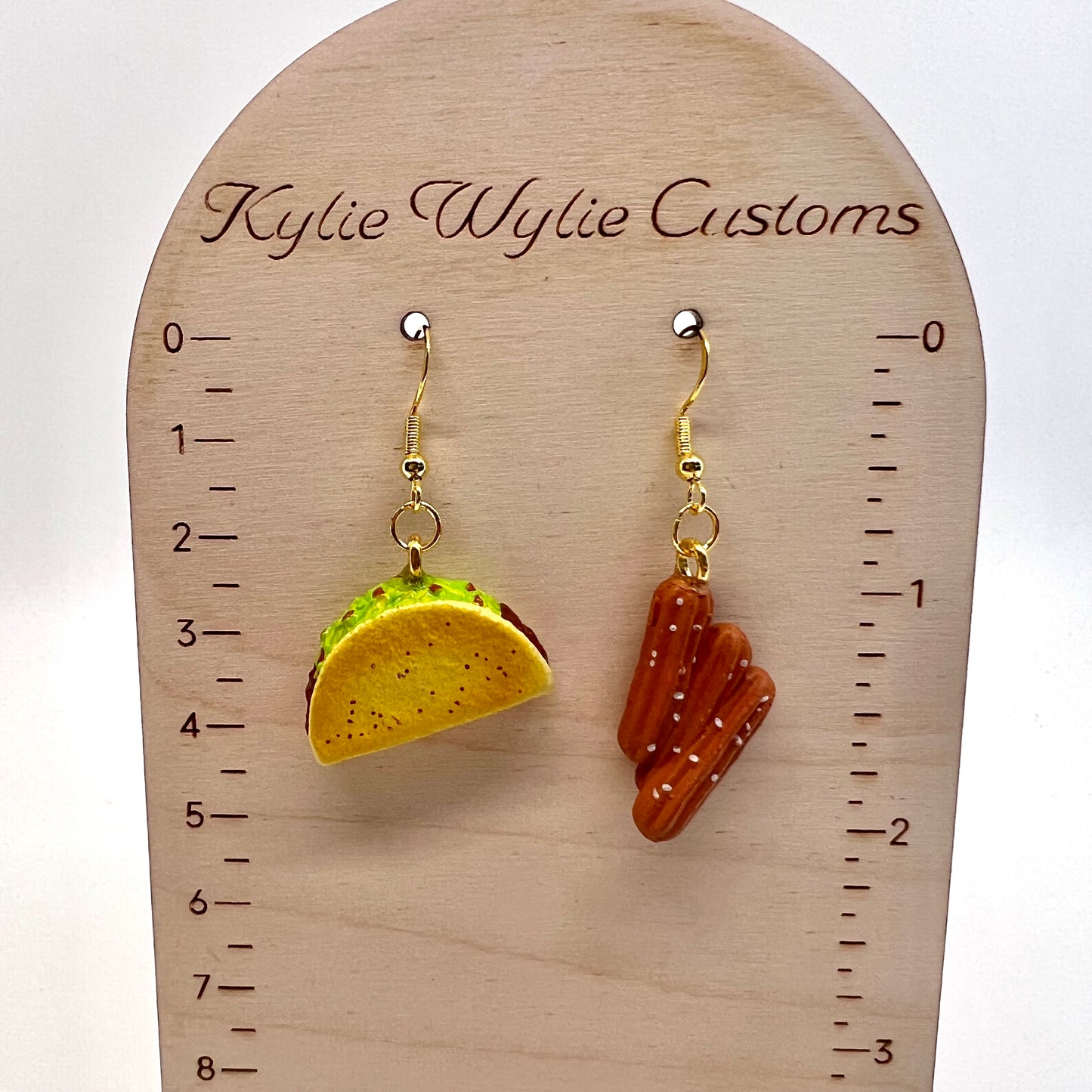 Taco & Churro Earrings