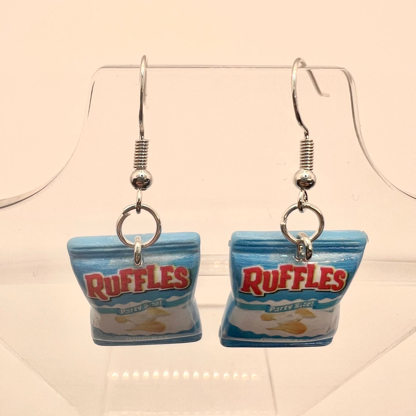 Ruffles Chip Bag Earrings