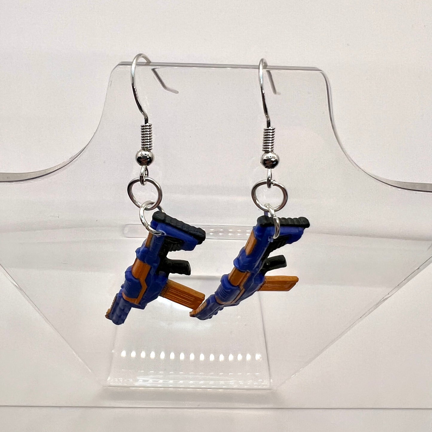 Nerf Gun Blaster Earrings