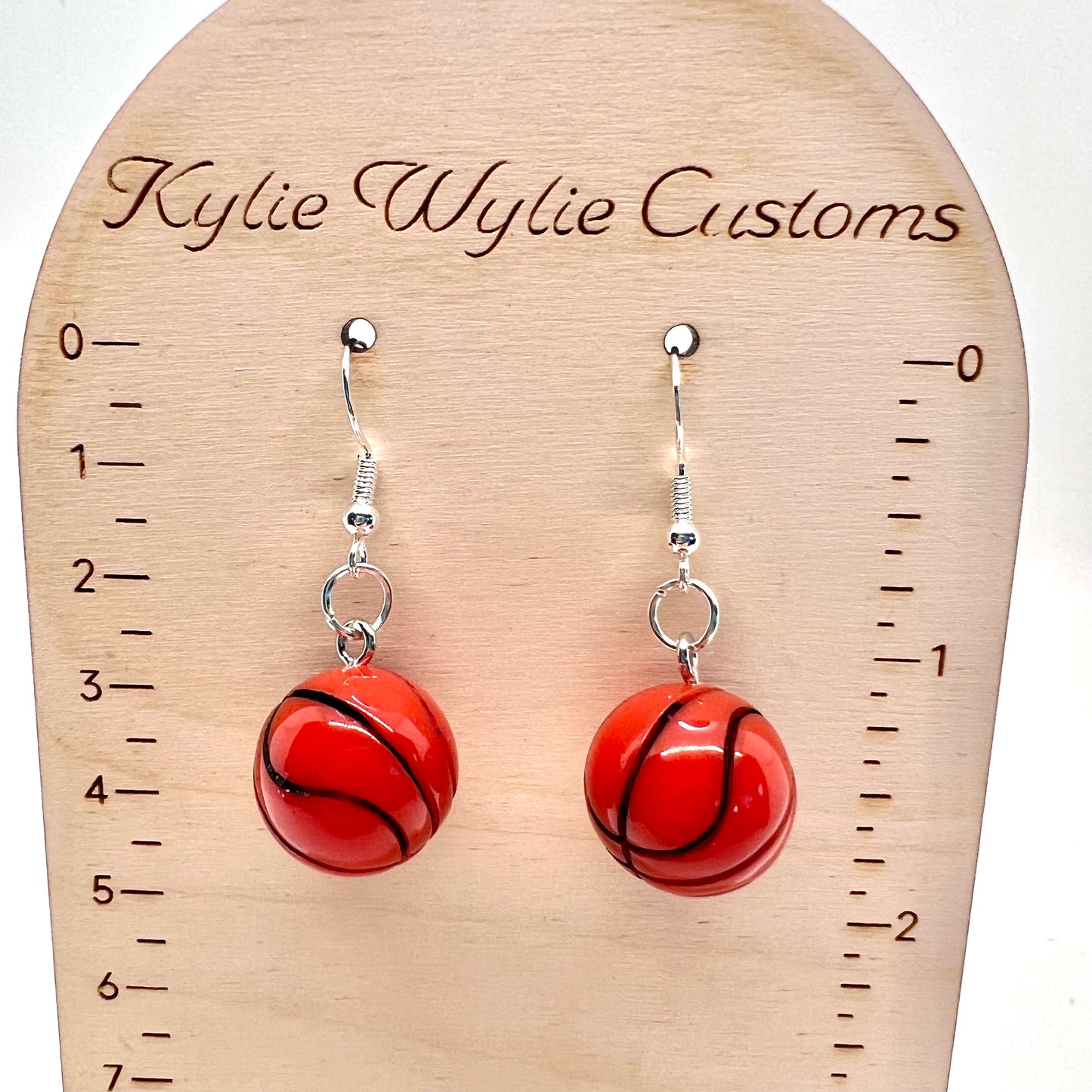 Basketball Earrings