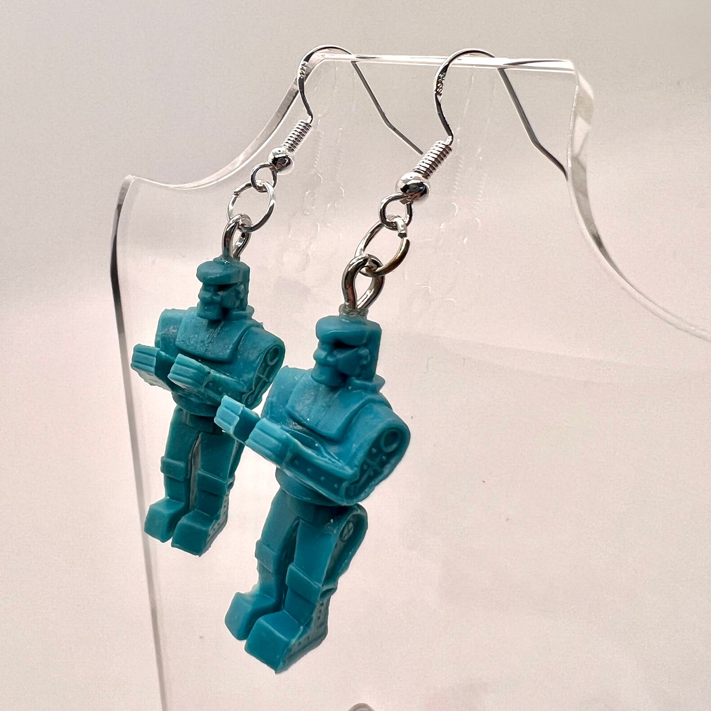 Rock Em, Sock Em Robot Earrings