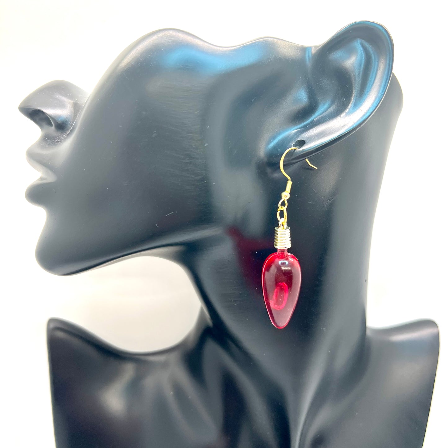 Christmas Light Bulb Earrings