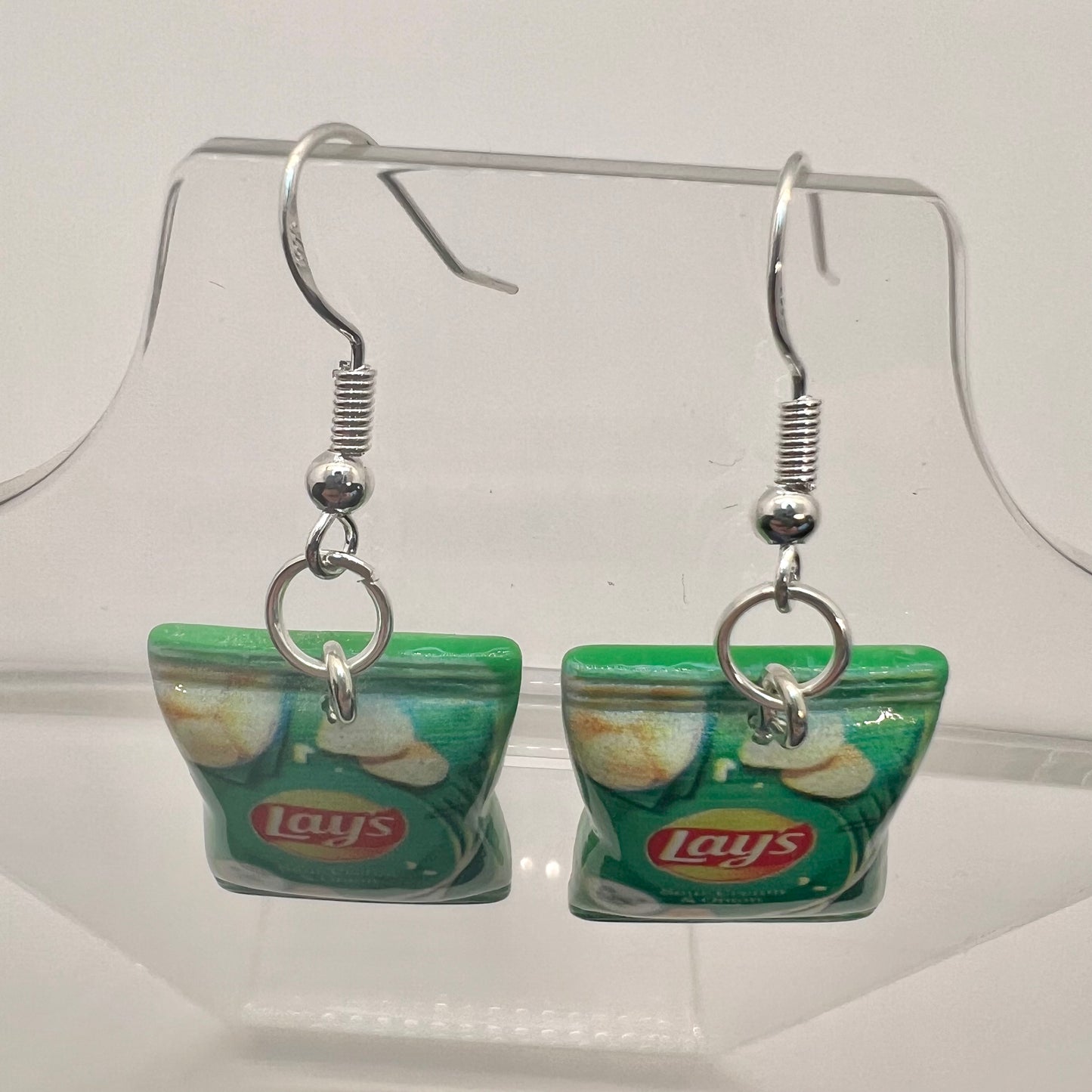 Lays Chip Bag Earrings