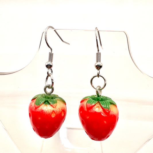 Strawberry Fruit Earrings