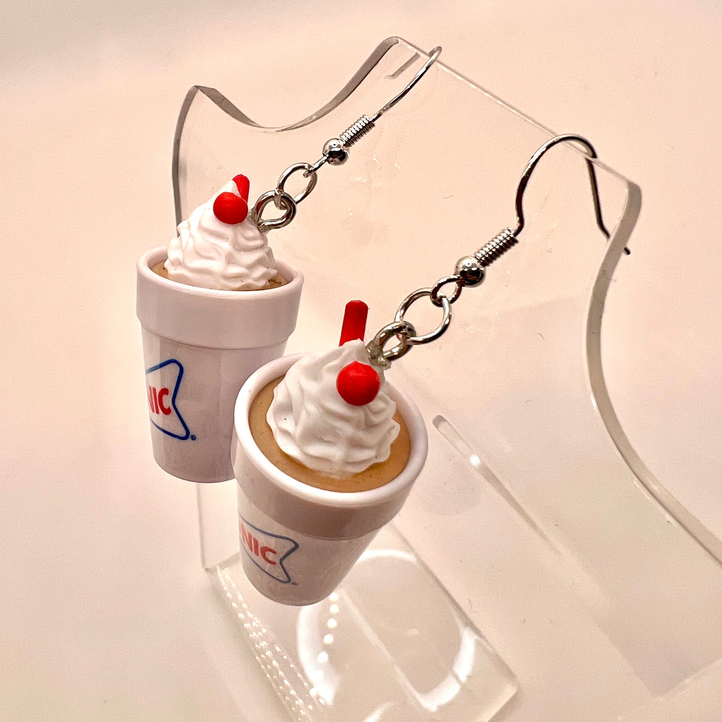 Sonic Milkshake Cup Earrings