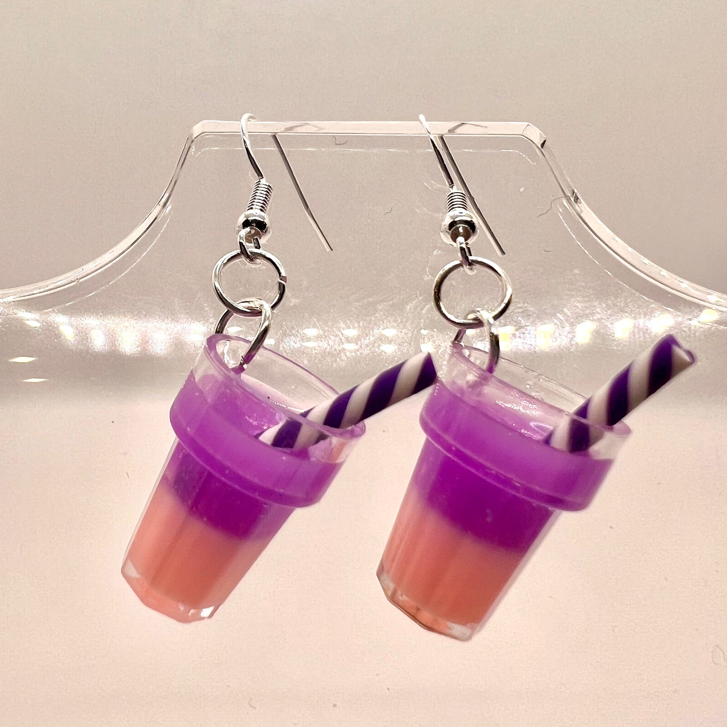 Mini Milkshake Cup Earrings