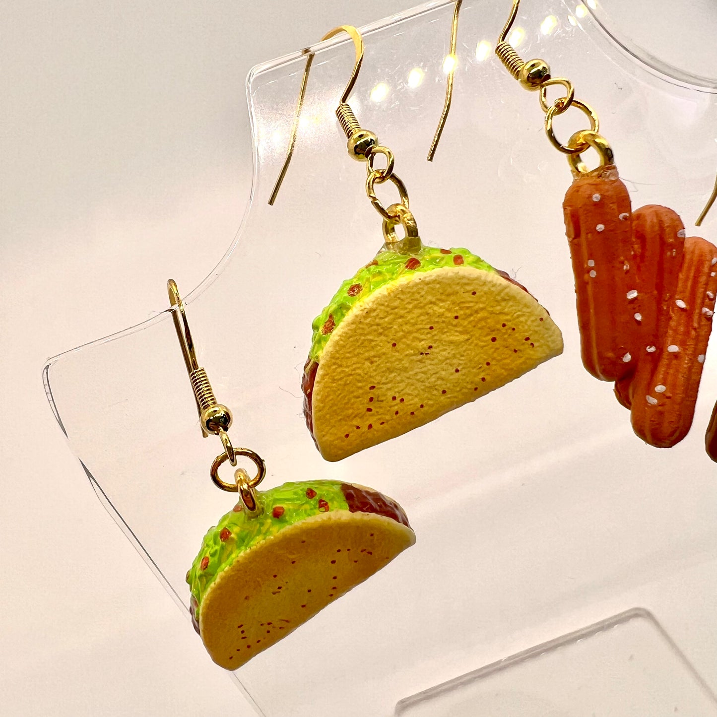 Taco & Churro Earrings