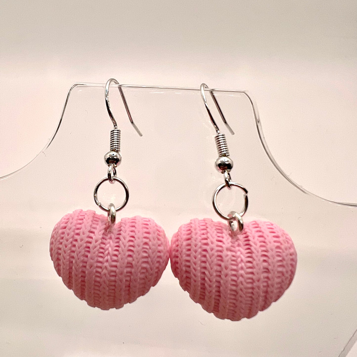 Sweater Heart Earrings