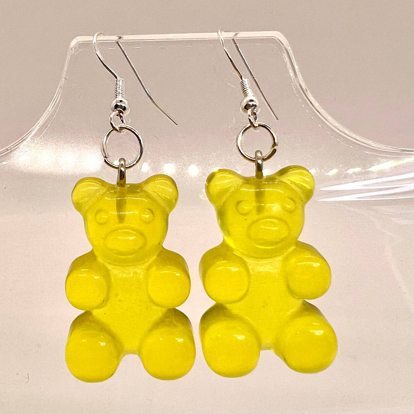 Giant Gummy Bear Earrings